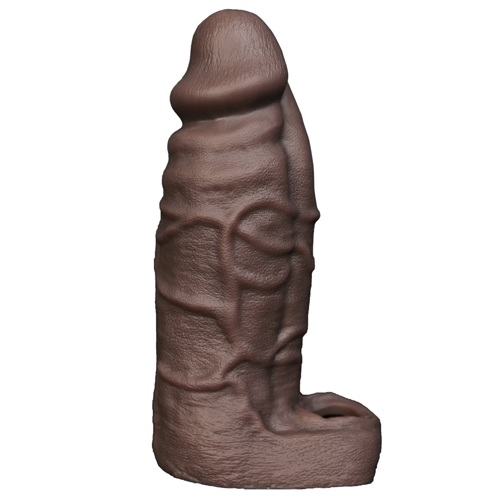 Arlo 7.3" × 2.3" Realistic Penis Extender Sleeve with Cock Ring
