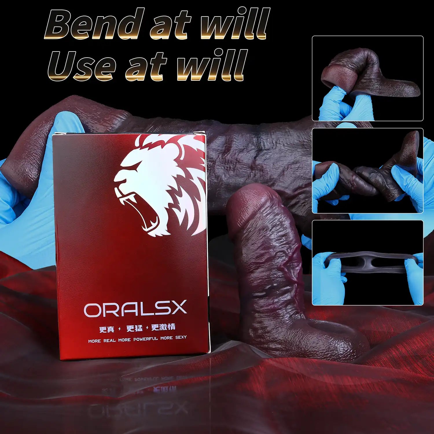 Jared 6.7" × 2.2" Silicone Penis Girth Sleeve