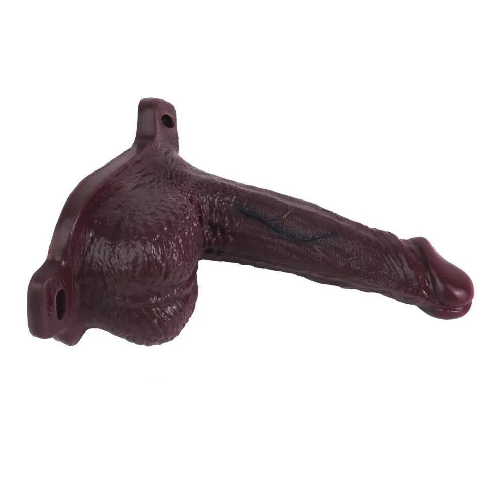 Eira 7.5" x 1.7" Wearable Lifelike Brown-Tone Penis Prosthetic Sleeve