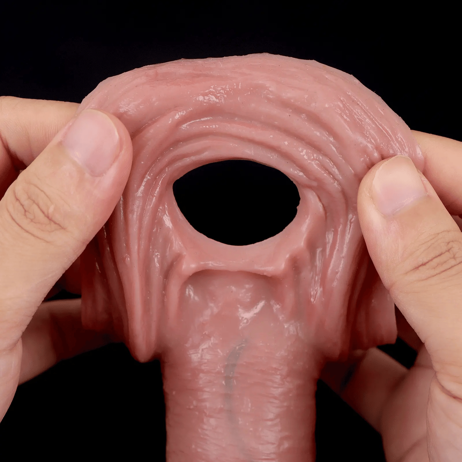 JAX 6.7" × 1.6" Premium Penis Extender Sleeve - Realistic Feel