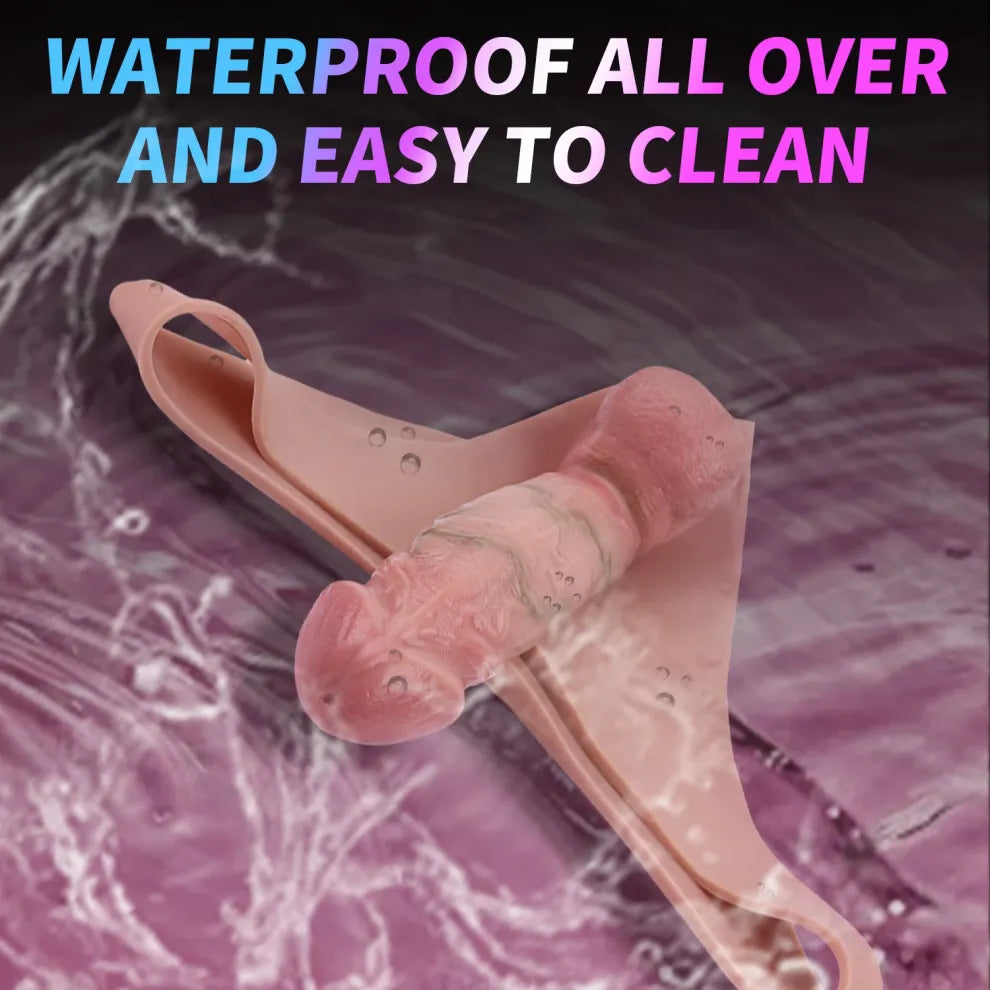 Jett 7.9"x2" Flesh-Toned Large Strap-On Penis Extender