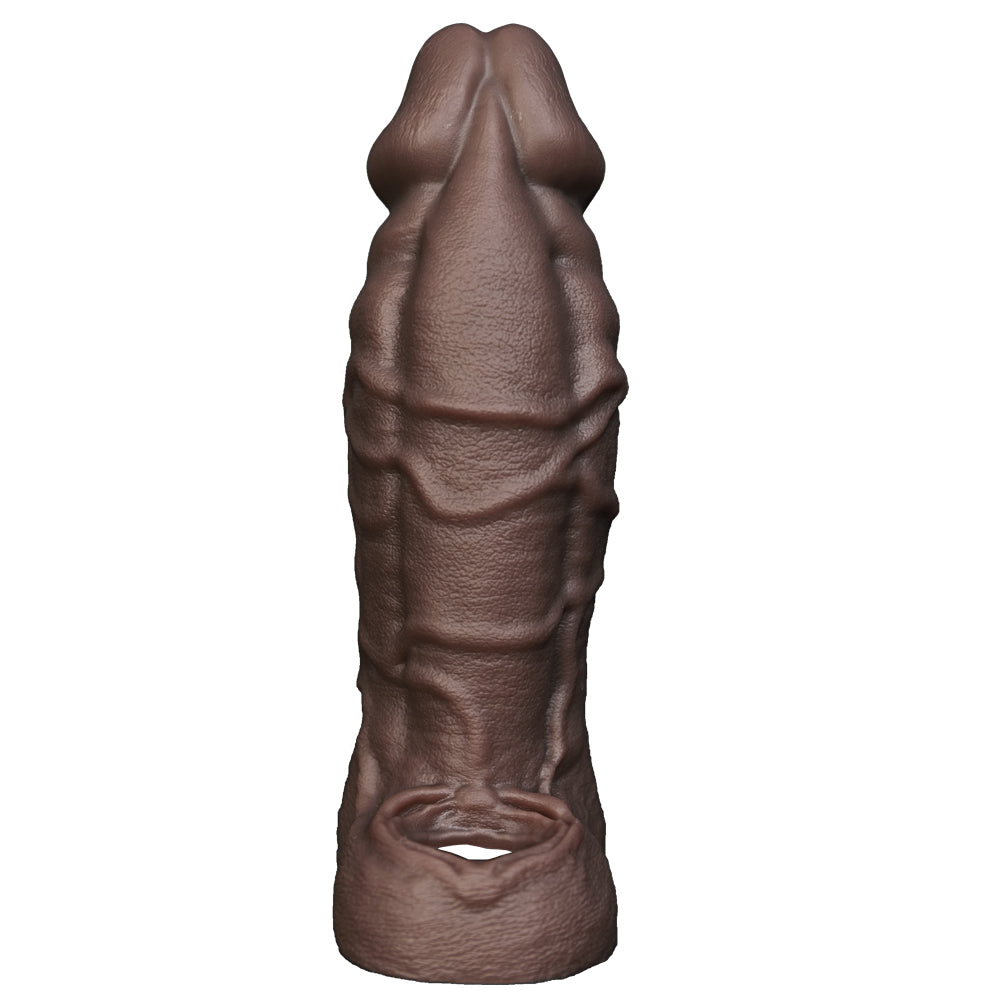 Arlo 7.3" × 2.3" Realistic Penis Extender Sleeve with Cock Ring