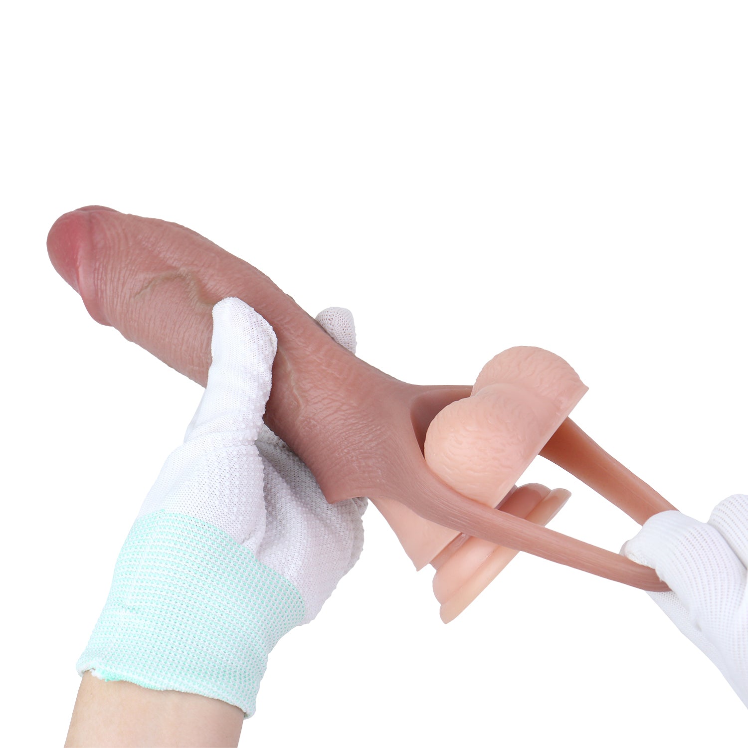 Arlo 6.1" × 2" Realistic Penis Sleeve Extender-Length & Girth Enhancer for Men