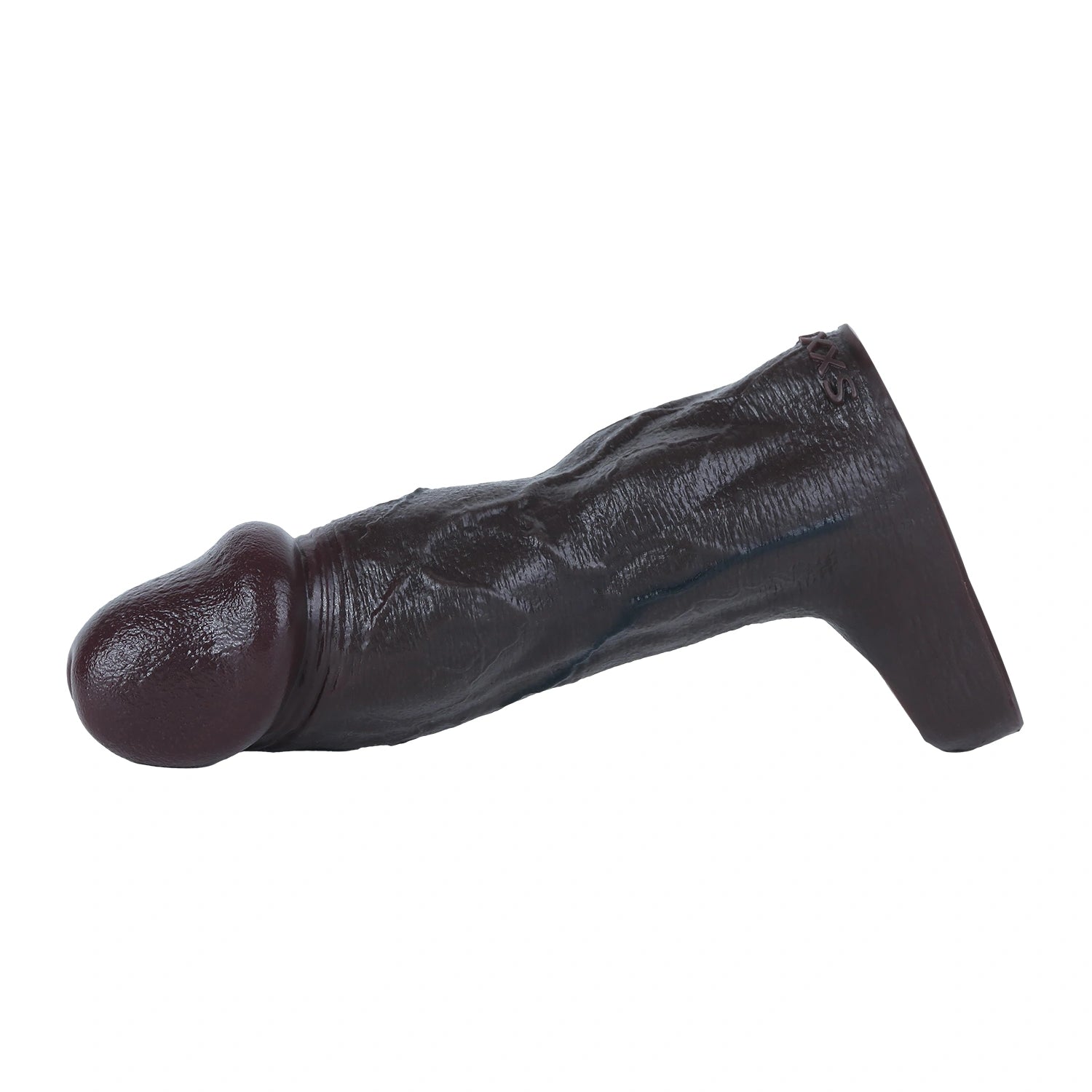 Axel 6.2" × 1.7" Realistic Black Silicone Penis Girth Enhancer for Extra Thickness