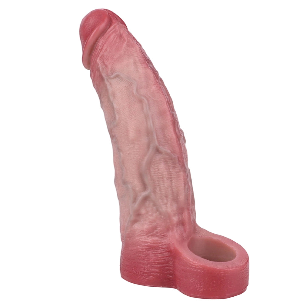 Craig 7.1" × 1.9" Soft Realistic Penis Sleeve Extender with Extra Soft, Lifelike Feel