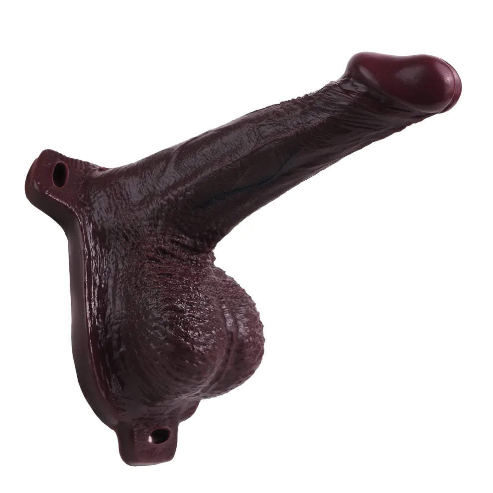 Eira 7.5" x 1.7" Wearable Lifelike Brown-Tone Penis Prosthetic Sleeve