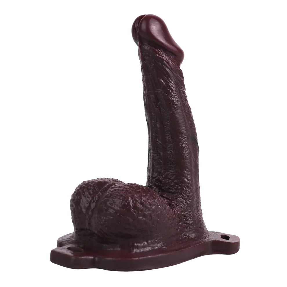 Eira 7.5" x 1.7" Wearable Lifelike Brown-Tone Penis Prosthetic Sleeve