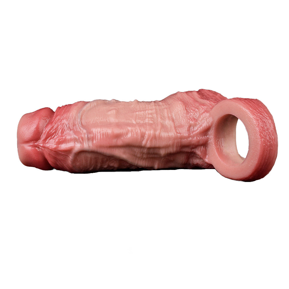 Finn 6.5" × 1.8" Premium Silicone Girth Enhancer | Open-End Penis Sleeve