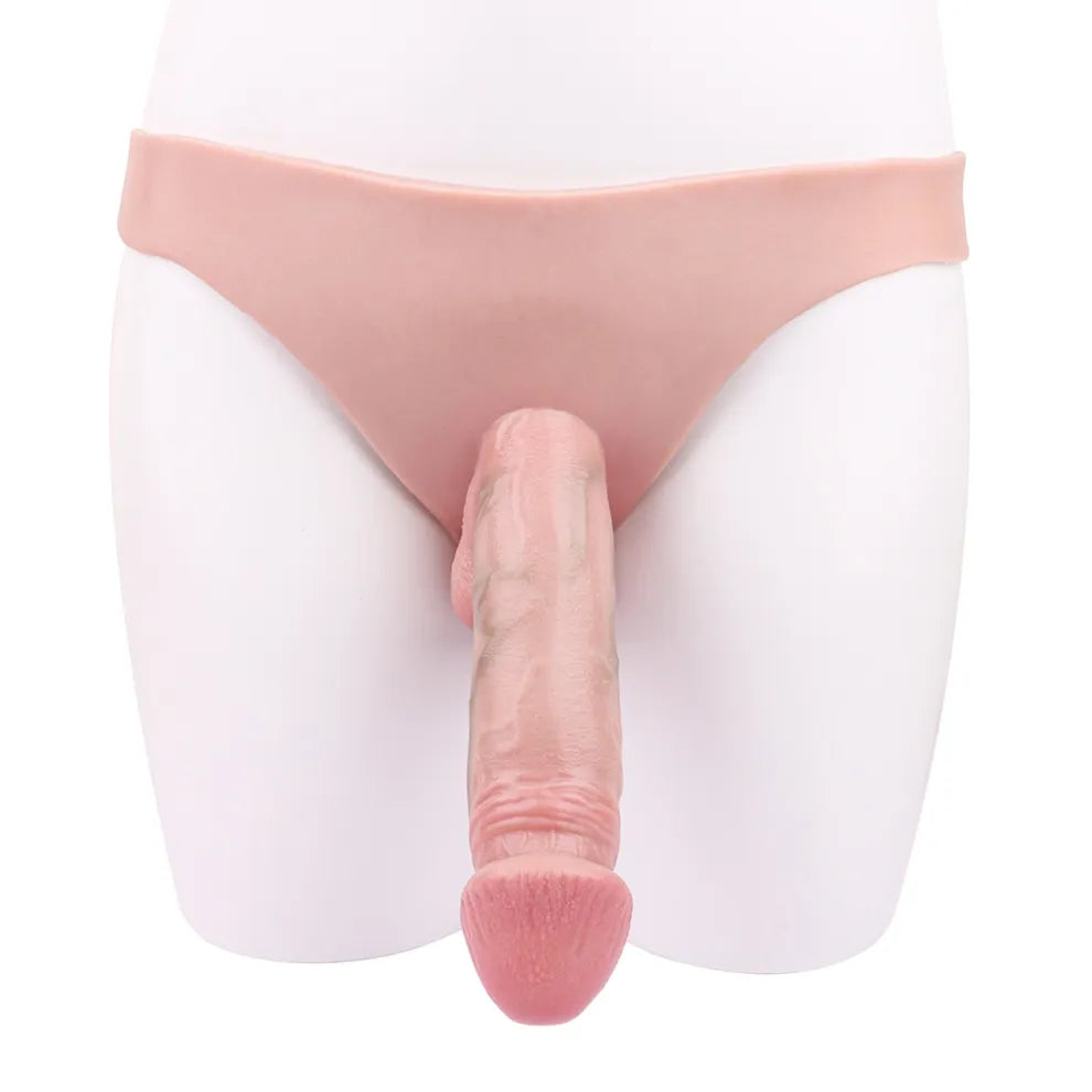 Jett 7.9"x2" Flesh-Toned Large Strap-On Penis Extender