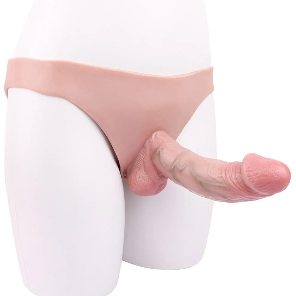 Jett 7.9"x2" Flesh-Toned Large Strap-On Penis Extender
