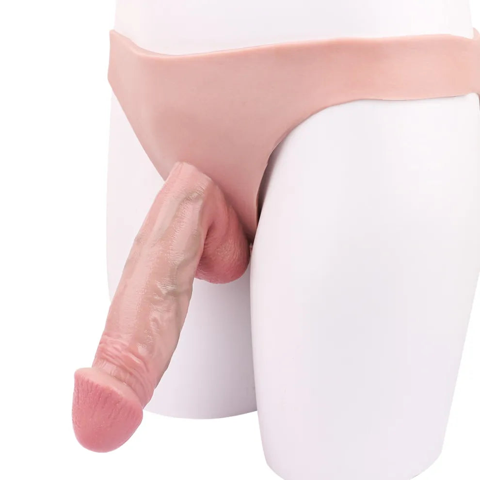 Jett 7.9"x2" Flesh-Toned Large Strap-On Penis Extender