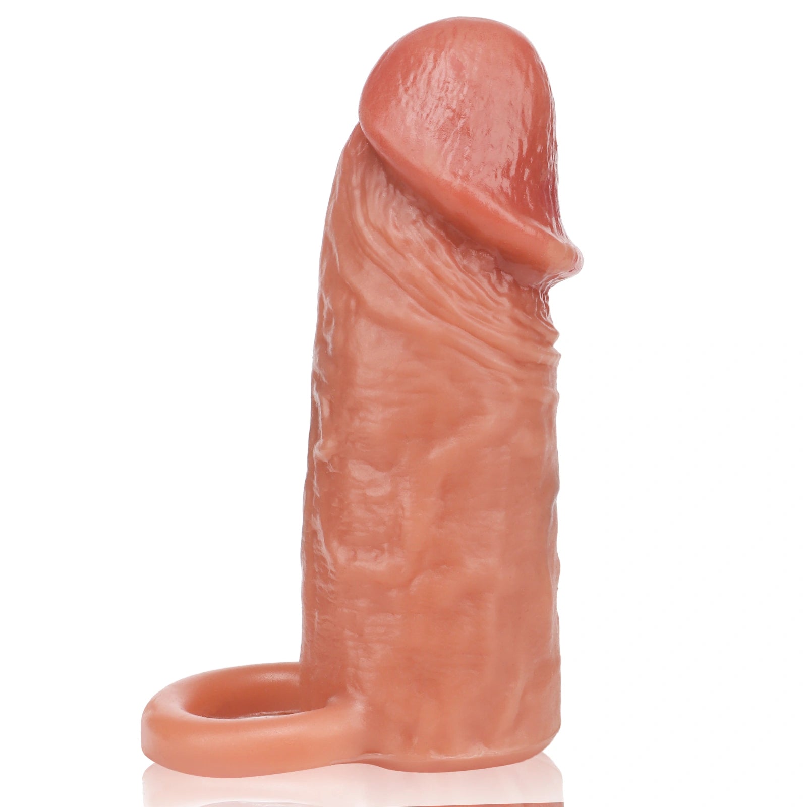 Nash 4.8" × 1.6" Realistic Silicone Penis Enhancer - Ergonomic Design & Comfortable Fit