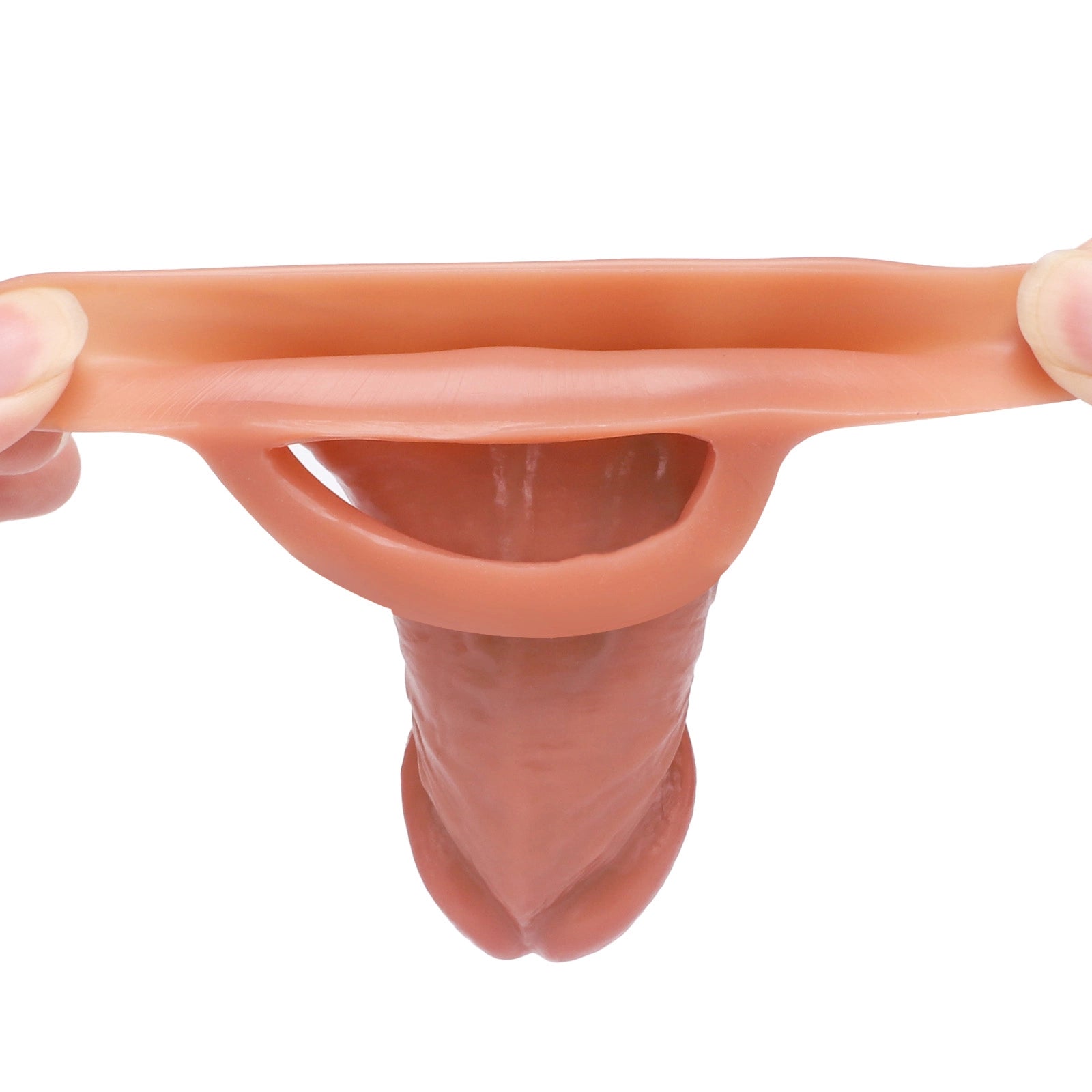 Nash 4.8" × 1.6" Realistic Silicone Penis Enhancer - Ergonomic Design & Comfortable Fit