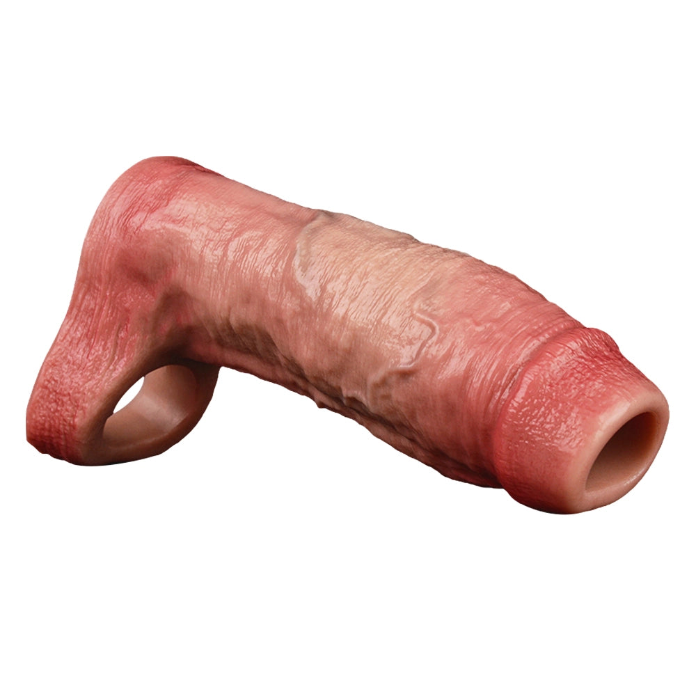 Neil 5.9" × 1.77" Girth Realistic Thick Penis Extension Sleeve (S-L)