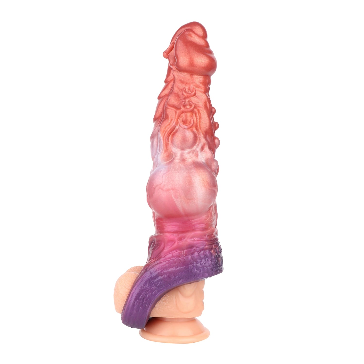 Paul 9.8" x 3.1" Purple Fantasy Penis Sleeve - Premium Textured Enhancer for Intense Sens