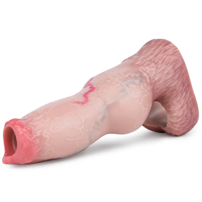 Realistic Pleasure Sleeve - 3 Size Options in Body-Safe Platinum Silicone for Enhancement & Stamina Support