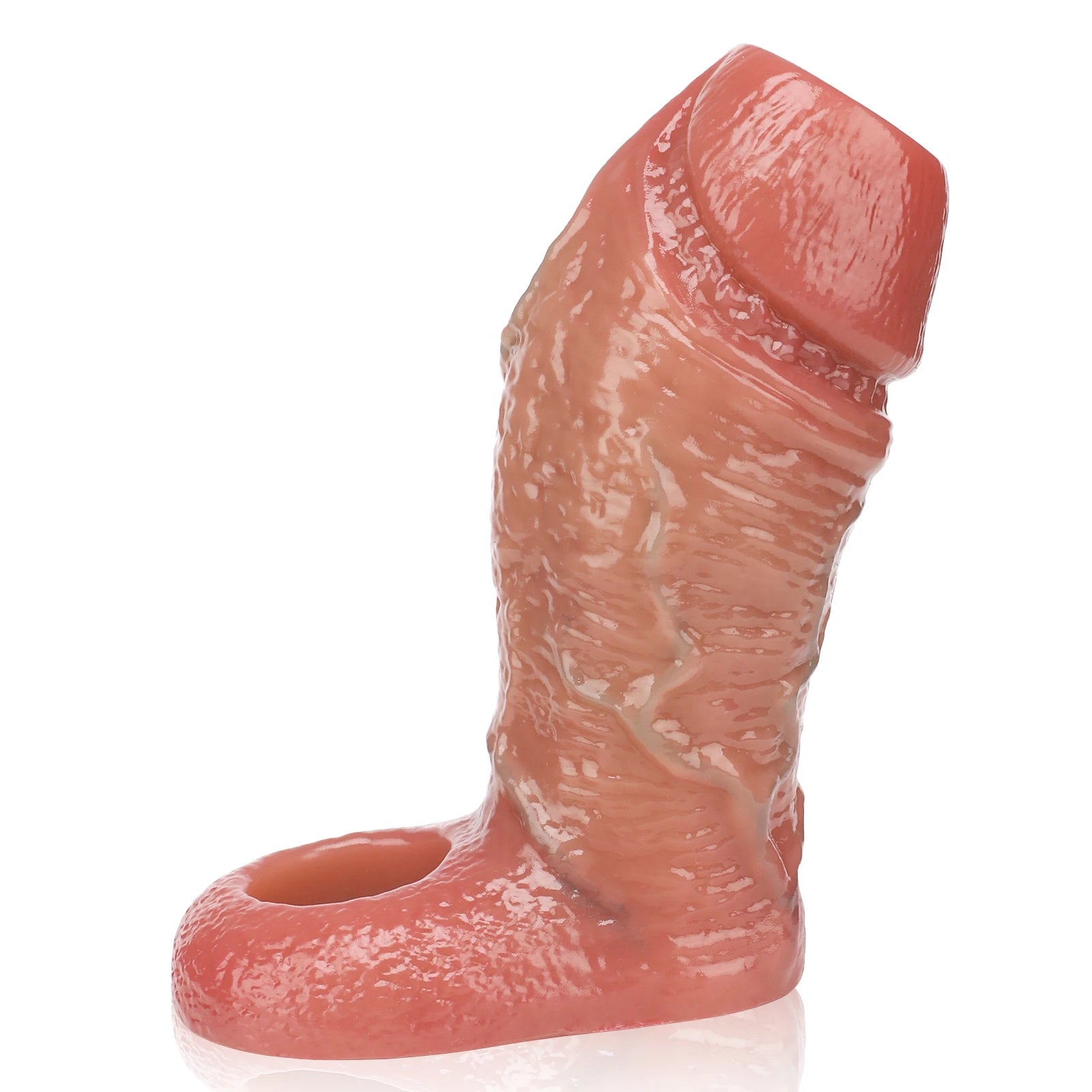 Rhys 5.5" × 2.2" Open-End Silicone Penis Girth Enhancer for Extra Girth