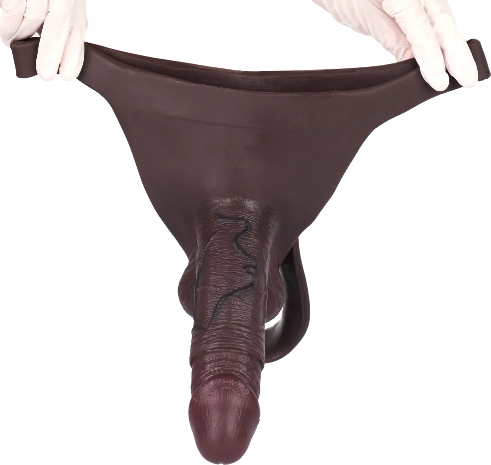 Soren_7.5_x_2_Black_Wearable_Thong-Style_Penis_Sleeve_Realistic_Design_Comfort_Fit