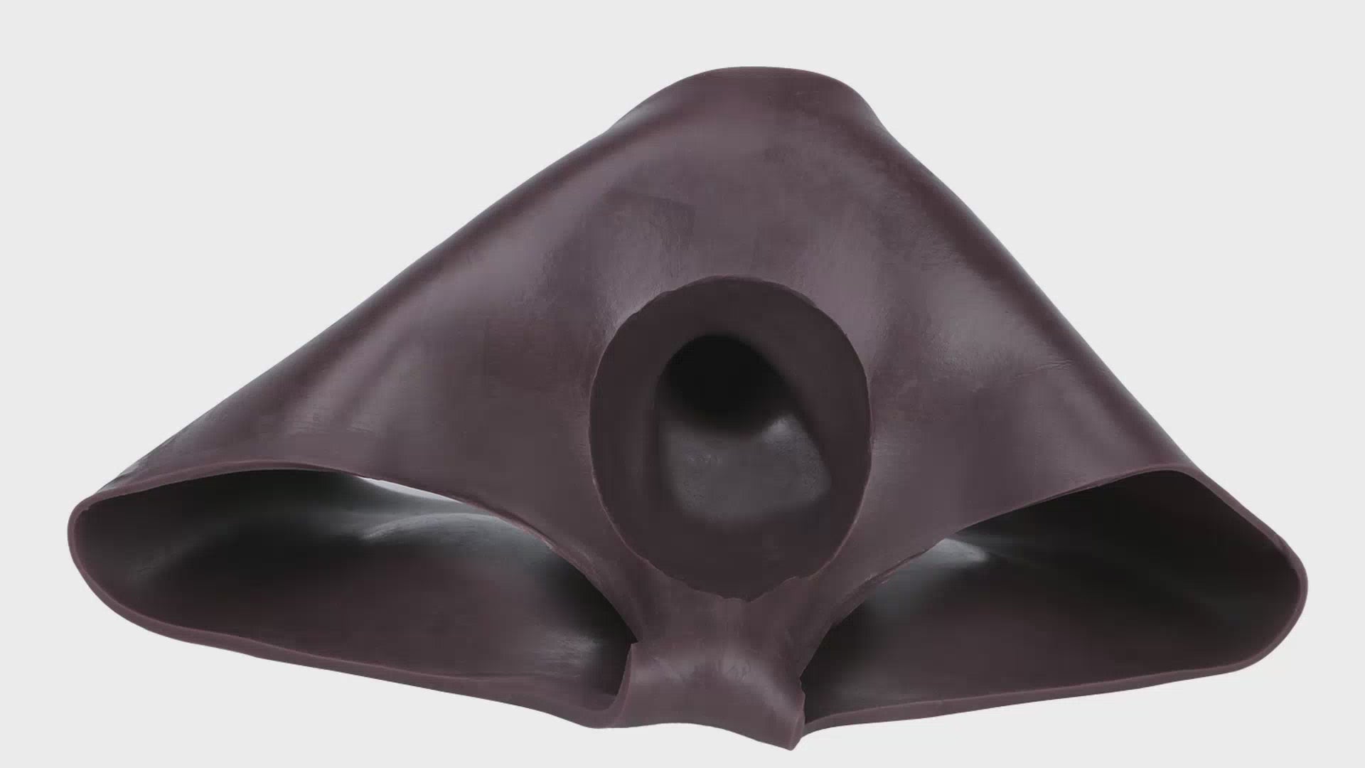 Zev 8.1" x 1.8" Realistic Black Wearable Penis Extender for Men