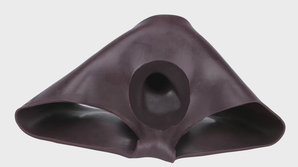 Zev 8.1" x 1.8" Realistic Black Wearable Penis Extender for Men
